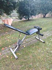 Panca da palestra inclinata