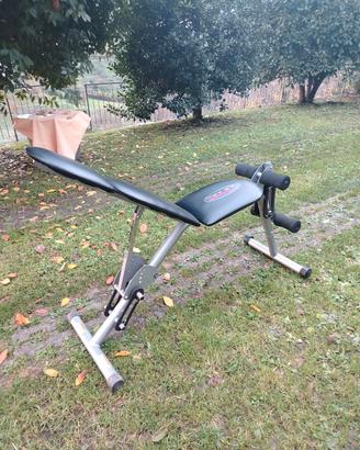 Panca da palestra inclinata