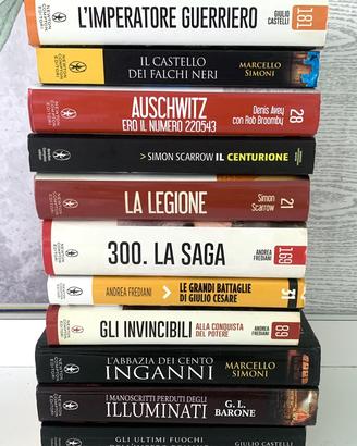 11 romanzi storici edizioni Newton