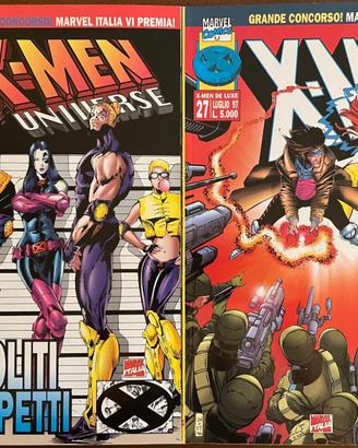 Lotto 1: 10 albi X-Men Universe (Deluxe), 1997-98