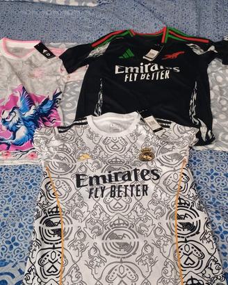  Maglie Calcio Adidas - NUOVE con cartellino