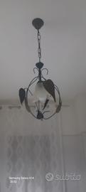 lampadario bagno 