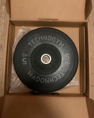 Due Dischi Technogym Bumper Plate da 5kg