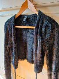 Giacca donna eco pelliccia Forever 21 - nero