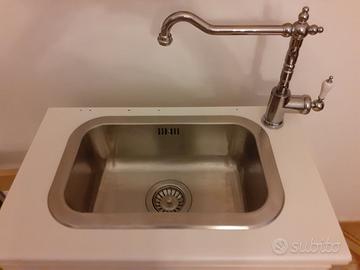 Rubinetto Glittran Ikea + lavello + mobile cucina