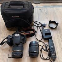 Canon EOS 1200D + EFS 18-55 + AF 18-200 + kit