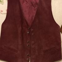 Gilet uomo pelle anni 80