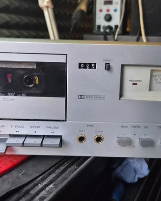registratore cassette hifi yamaha