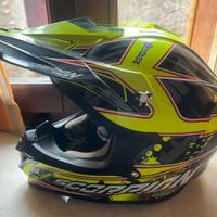 Casco cross Scorpion/completo vintage Ufo Mx6