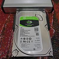 Hard Disk Seagate Barracuda 1Tb + Case Esterno