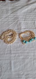 Lotto 2 Collane Vintage di Perle