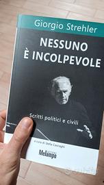 "Nessuno è incolpevole" libro di Giorgio Strehler