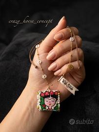 Collana artigianale Frida Kahlo