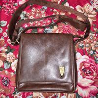 Borsa a tracolla marrone