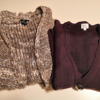 2 Cardigan/maglione donna h&m Camaieu taglia S