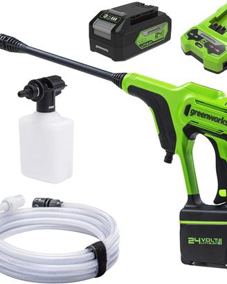 Idropulitrice a batteria Greenworks 24 Bar + KIT