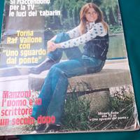 copia settimanale Radiocorriere tv 1973