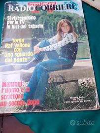 copia settimanale Radiocorriere tv 1973