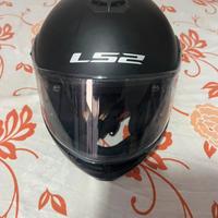 Casco LS2 Strobe Modulare FF325 Nero Opaco