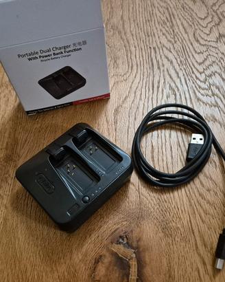 carica batterie doppio