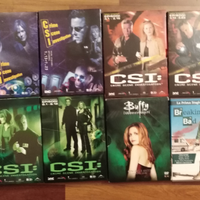 DVD serie CSI, BREAKING BAD, BUFFY