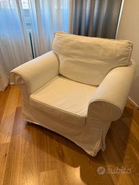 poltrona ikea beige chiaro
