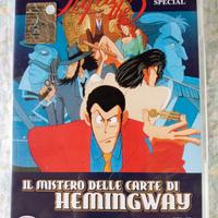 DVD Lupin III Il Mistero delle carte di Hemingway 