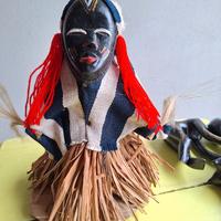 Bambola cerimoniale Africana artigianale