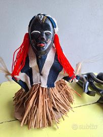 Bambola cerimoniale Africana artigianale