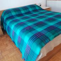 coperta matrimoniale pura lana vergine