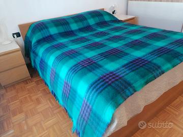 coperta matrimoniale pura lana vergine
