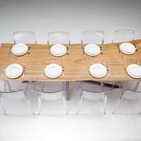 Tavolo in rovere massello 8 posti 250x80