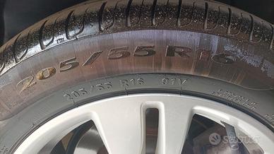 Gomme e cerchi Opel Astra k misura 205 55 16 91 V