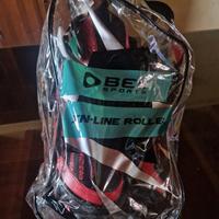 Pattini/Roller rossi e neri taglia 39-43