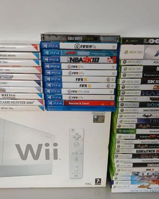 GIOCHI E CONSOLE PS4 WII XBOX 360 (LISTA E PREZZI)