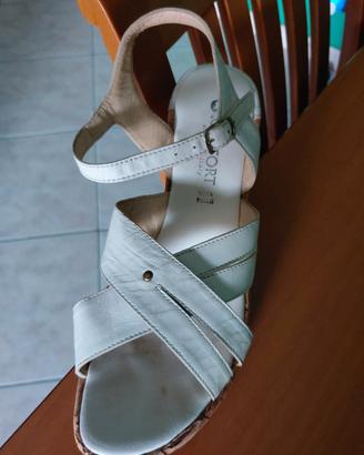 usate poco in pelle bianca linea confort cm 7 tacc