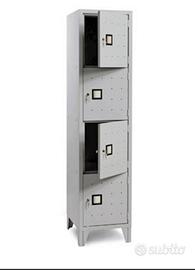 Armadio spogliatoio 4 moduli