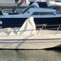 Barca fischerman con fuoribordo evinrude 135cv