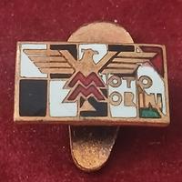 Spilla distintivo vintage Moto Morini anni '50