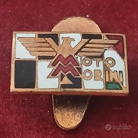 Spilla distintivo vintage Moto Morini anni '50