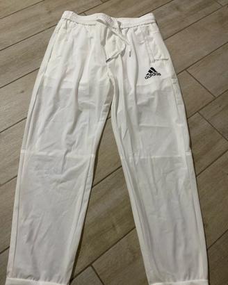 Pantaloni tuta Adidas nera nuova msi indossata