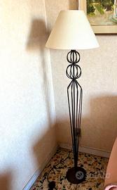 Lampada in ferro battuto