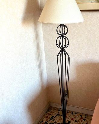 Lampada in ferro battuto