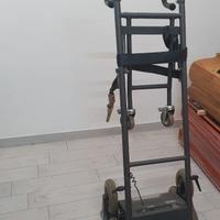 Carrello saliscale funebre