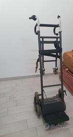 Carrello saliscale funebre