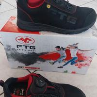 Scarpe antifortunistiche  con chiusura a boa