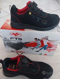 Scarpe antifortunistiche  con chiusura a boa