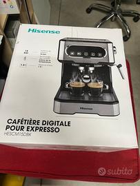 Hisense, HESCM15DBK, Macchina da caffè espresso