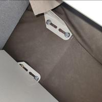 letto contenitore ecopelle. completo di rete