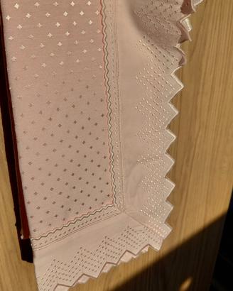 Completo letto Vintage Lusso Rosa Misto Seta